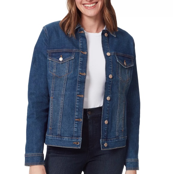 Gloria Vanderbilt Oregon Amanda Classic Denim Jacket/ Size: Small - Picture 1 of 4